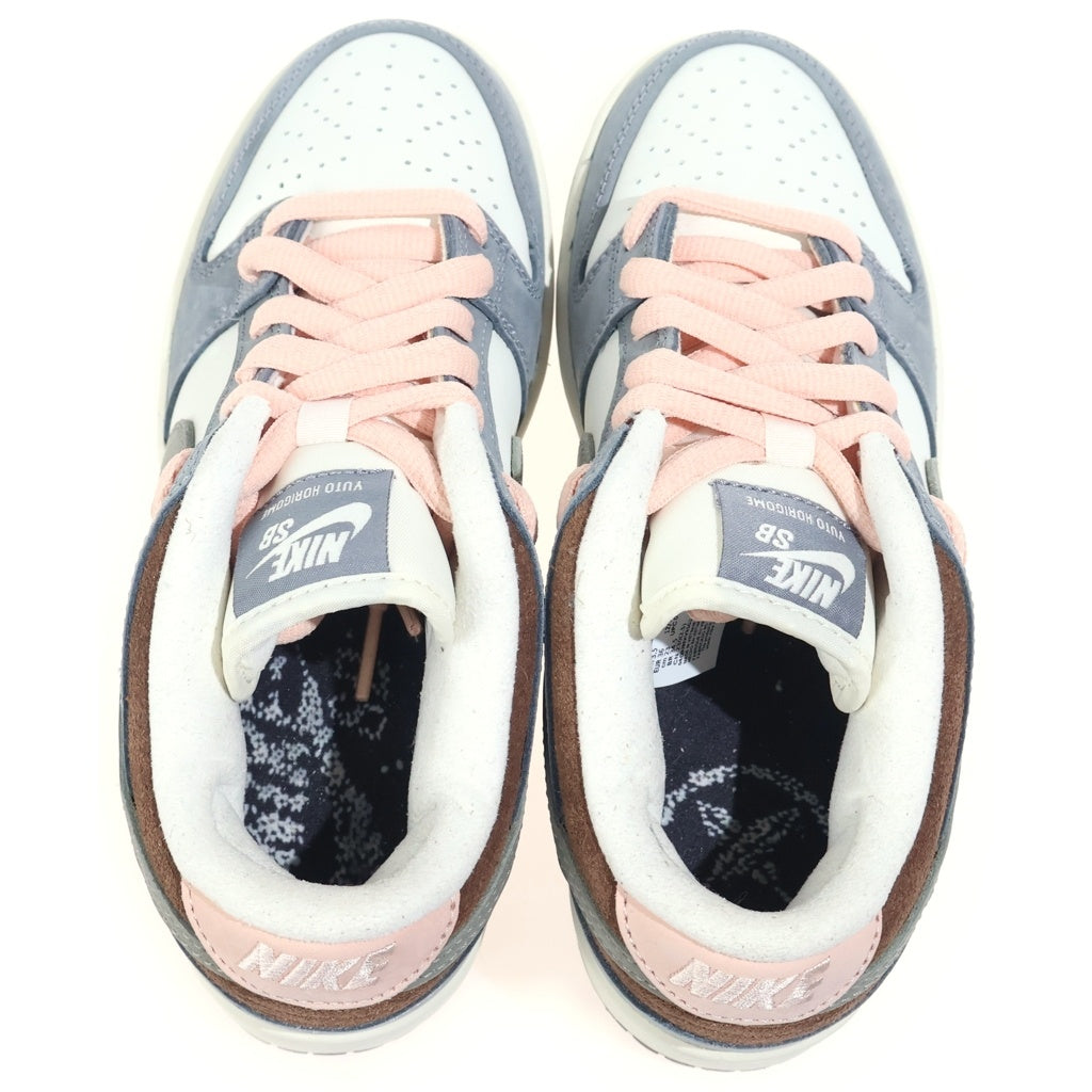 NIKE(ナイキ) ×YUTO HORIGOME DUNK LOW PRO QS 堀米雄斗 ダンク プロ クイックストライク ローカットスニーカー ホワイト/グレー US4/23cm FQ1180-001 レディース