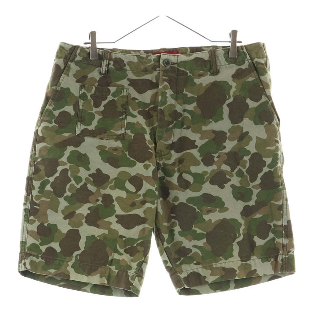 SUPREME(シュプリーム) 12SS Duck Camo Shorts ダックカモ ショーツ ハーフパンツ カーキ