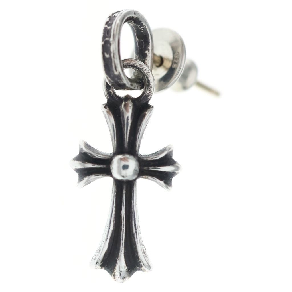 CHROME HEARTS(クロムハーツ) BBY F PPRCHN ベイビーファットクロス ドロップピアス シルバー BCA090