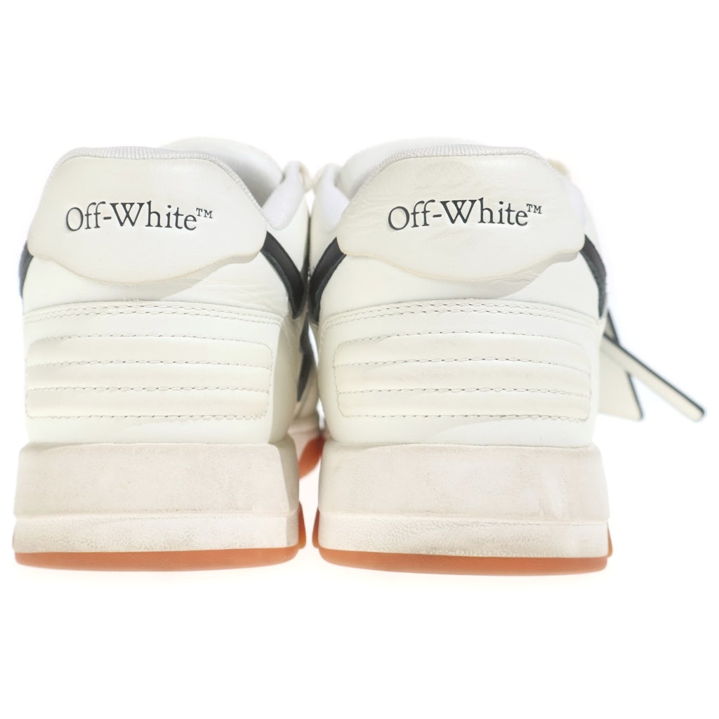 OFF-WHITE(オフホワイト) Out Of Office ウト オブ オフィス アローモチーフ レザー ローカットスニーカー ホワイト