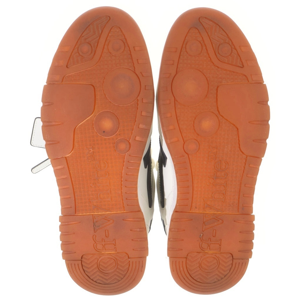 OFF-WHITE(オフホワイト) Out Of Office ウト オブ オフィス アローモチーフ レザー ローカットスニーカー ホワイト
