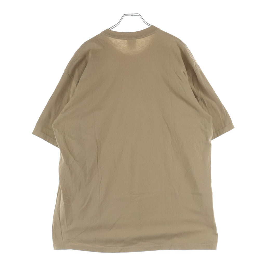 SUPREME(シュプリーム) 23SS Crown Tee クラウンロゴ フロントプリント 半袖 Tシャツ カットソー ベージュ