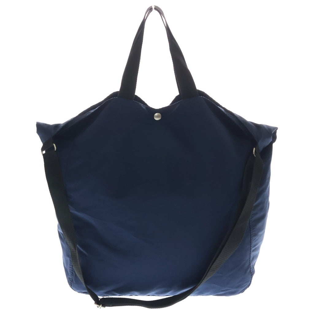 COMME des GARCONS HOMME(コムデギャルソンオム) ロゴプリント トートバッグ ネイビー HP-K 292 レディース