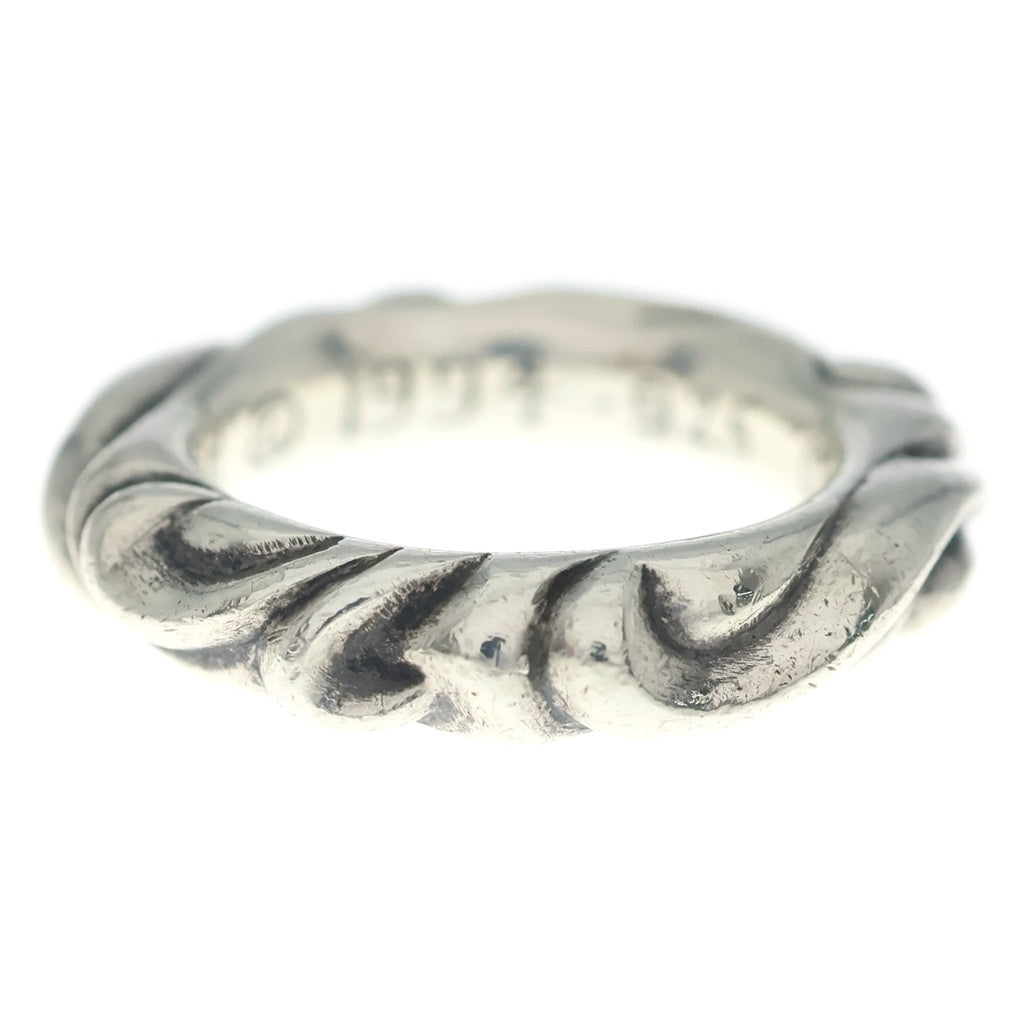 CHROME HEARTS(クロムハーツ) SCRL BAND スクロールバンド リング シルバー BCA351