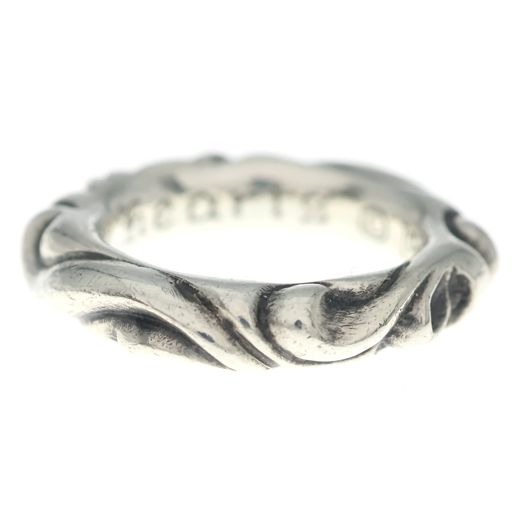 CHROME HEARTS(クロムハーツ) SCRL BAND スクロールバンド リング シルバー BCA351