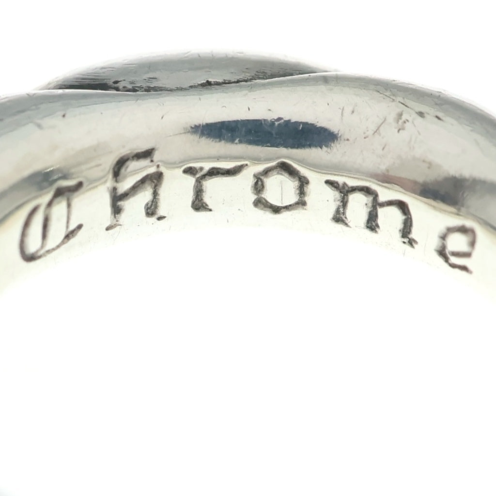 CHROME HEARTS(クロムハーツ) SCRL BAND スクロールバンド リング シルバー BCA351