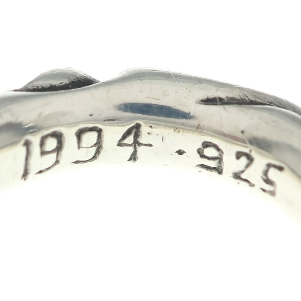 CHROME HEARTS(クロムハーツ) SCRL BAND スクロールバンド リング シルバー BCA351