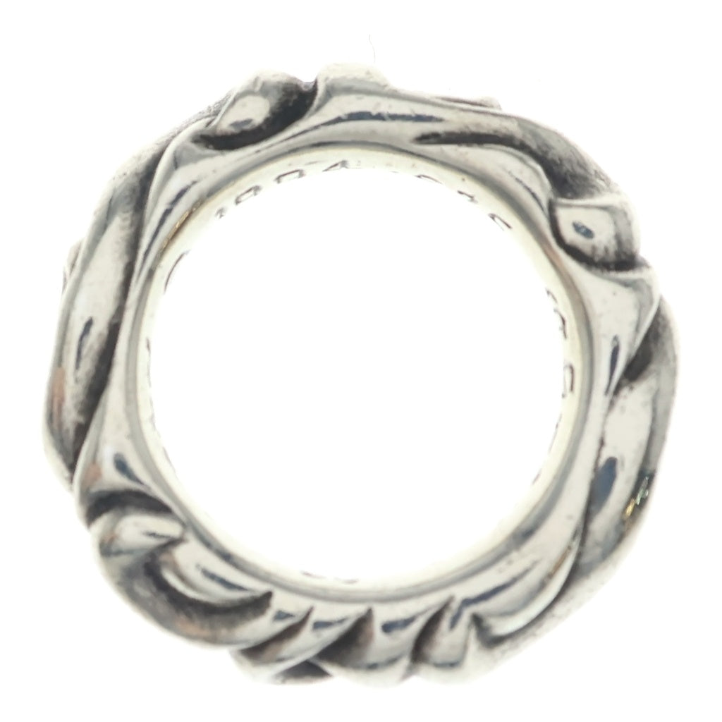CHROME HEARTS(クロムハーツ) SCRL BAND スクロールバンド リング シルバー BCA351