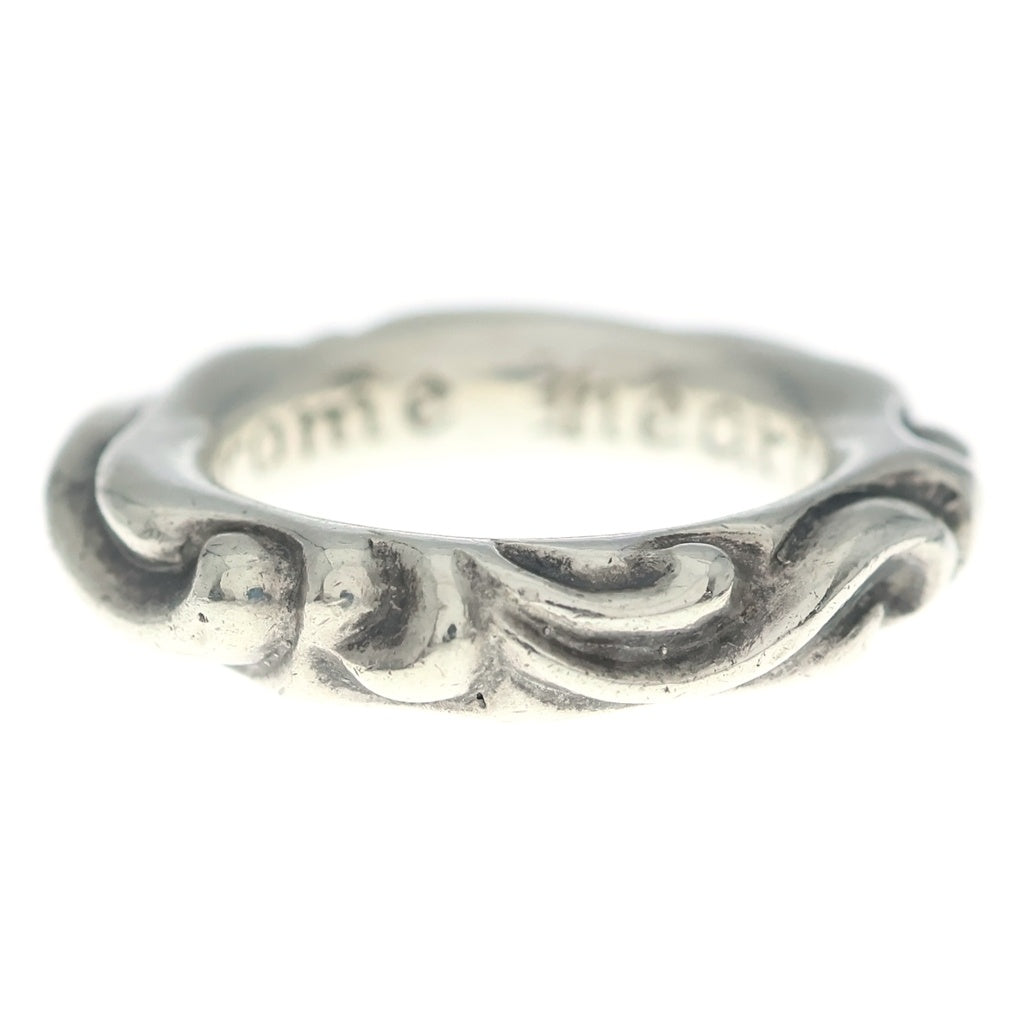 CHROME HEARTS(クロムハーツ) SCRL BAND スクロールバンド リング シルバー BCA351