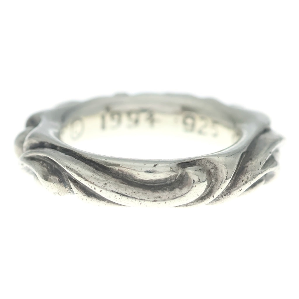CHROME HEARTS(クロムハーツ) SCRL BAND スクロールバンド リング シルバー BCA351