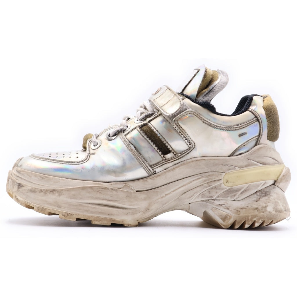 Martin Margiela 22(マルタンマルジェラ) 18AW Low Top Retro Fit Sneakers ローカット レトロフィットスニーカー シルバー S39WS0037