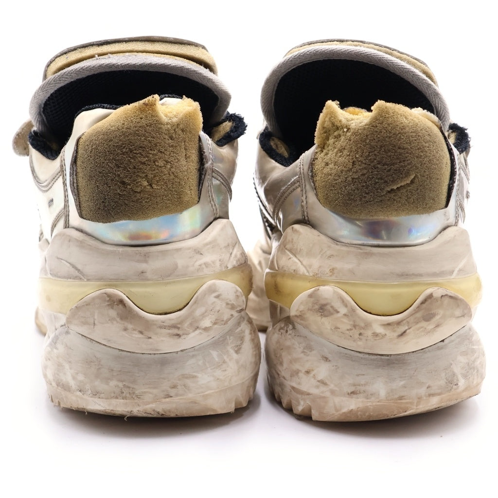 Martin Margiela 22(マルタンマルジェラ) 18AW Low Top Retro Fit Sneakers ローカット レトロフィットスニーカー シルバー S39WS0037