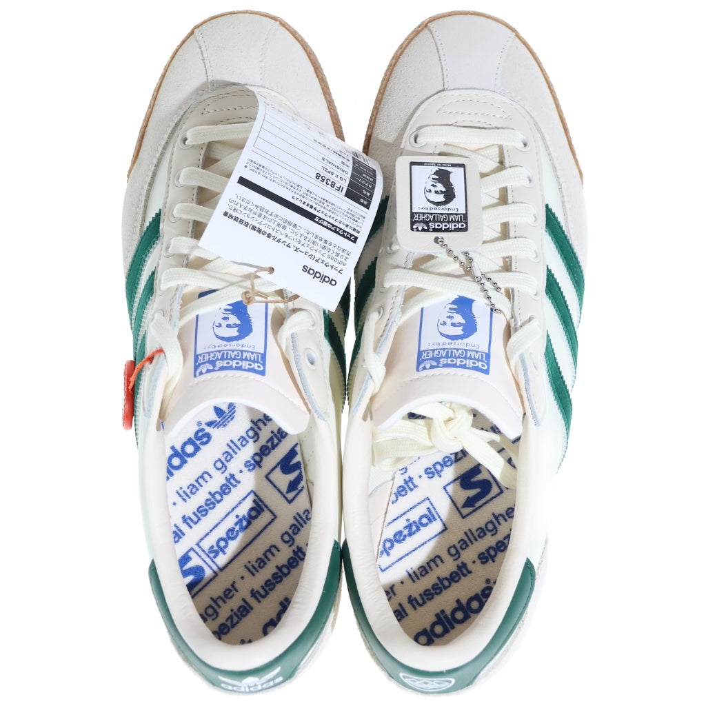 adidas(アディダス) ×Liam Gallagher LG2 SPZL College Green リアム ギャラガー ローカットスニーカー ホワイト US9/27.5cm IF8358