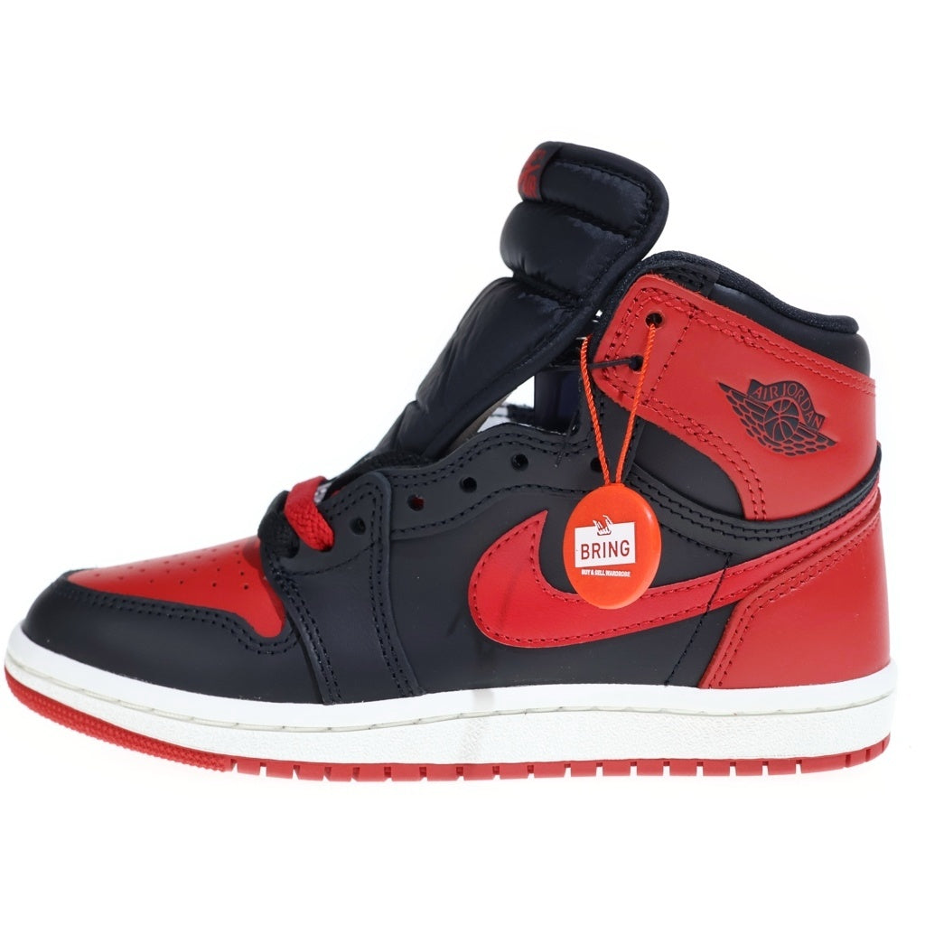 NIKE(ナイキ) AIR JORDAN 1 HIGH 85 BRED 2025 エアジョーダン 1 ブレッド ハイカットスニーカー レディース US5/23.5cm レッド/ブラック HV6674-067