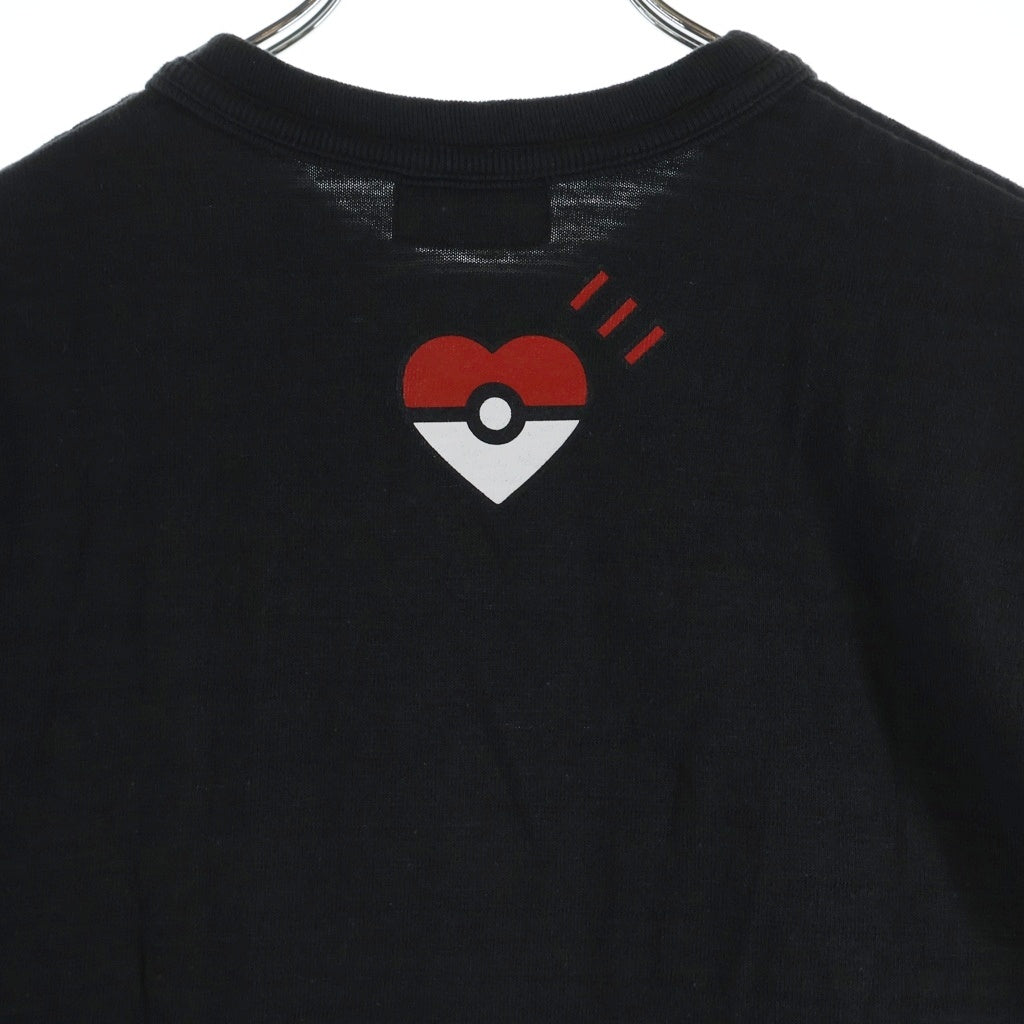 HUMAN MADE(ヒューマンメイド) Pokemon Made Graphic Tee ポケモン メイド グラフィック クルーネック半袖Tシャツカットソー チャコール XX31TE020