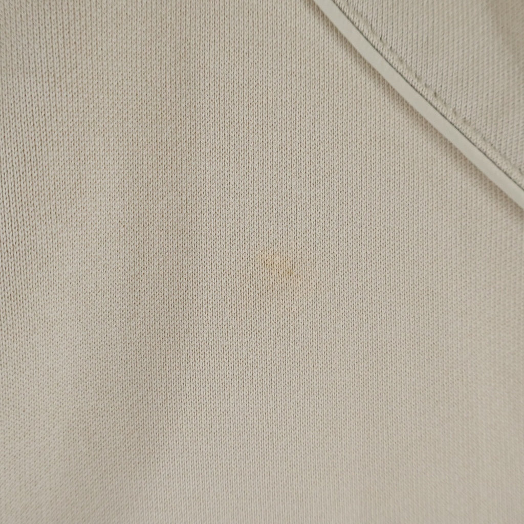 Y-3(ワイスリー) M FT YOHJI LETTERS BASEBALL SHIRT レターズベースボールシャツ フロントロゴ刺繍 長袖シャツ ベージュ FJ0435