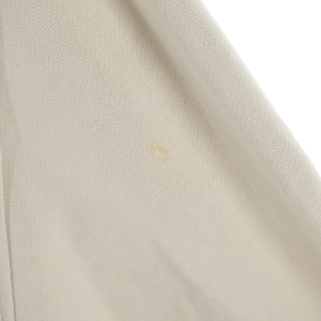 Y-3(ワイスリー) M FT YOHJI LETTERS BASEBALL SHIRT レターズベースボールシャツ フロントロゴ刺繍 長袖シャツ ベージュ FJ0435
