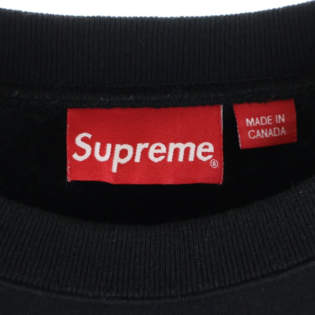 SUPREME(シュプリーム) 22AW Box Logo Crewneck ボックスロゴ クルーネック スウェットトレーナー ブラック