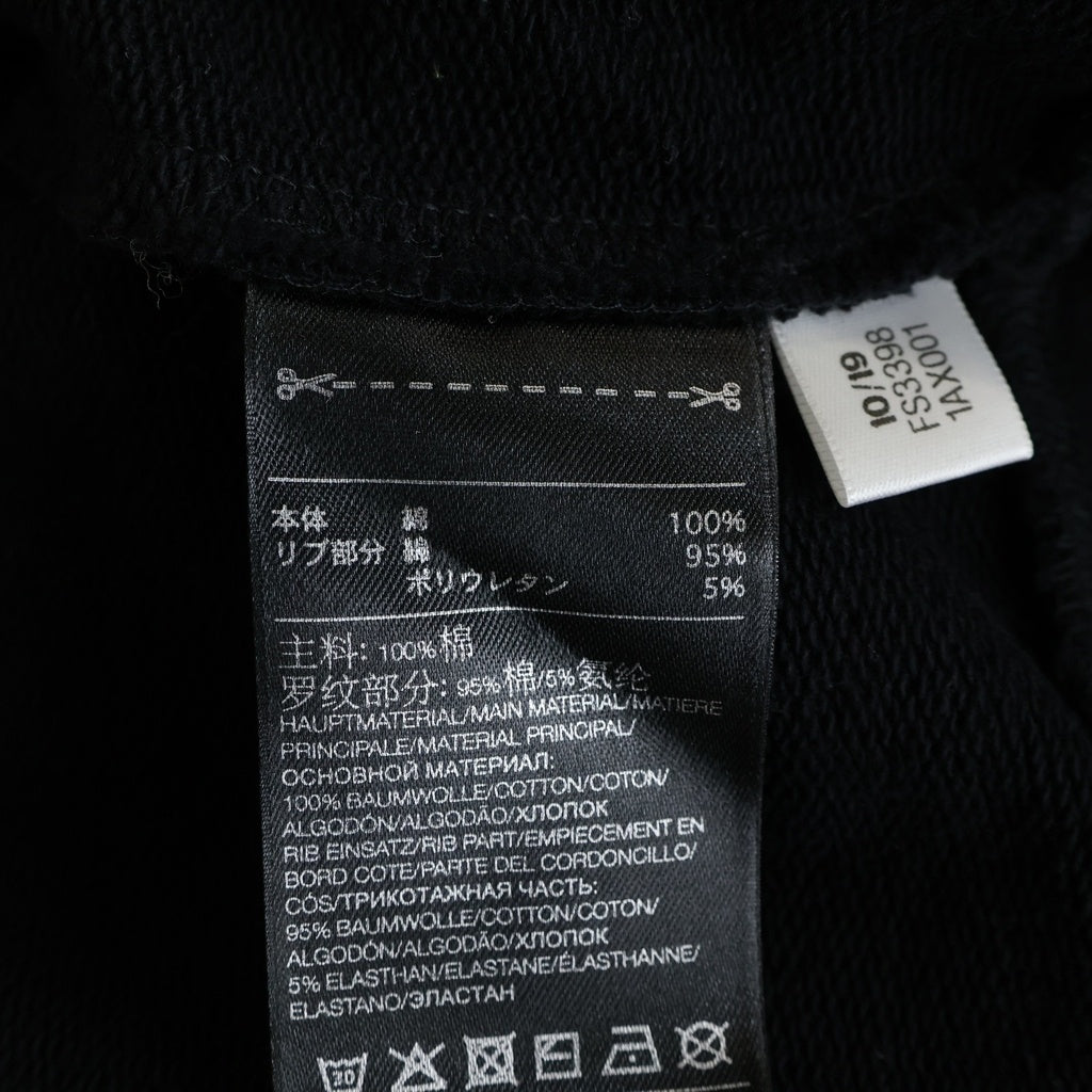 Y-3(ワイスリー) 20SS U CRFT GRAPHIC CREW ユー・クラフト・グラフィッククルー バックロゴ刺繍 クルーネック スウェット トレーナー ブラック FS3398