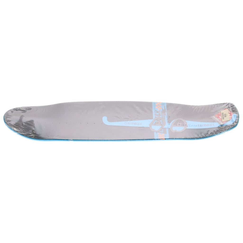 MARK GONZALES(マークゴンザレス) ×KROOKED ZIP ZINGER Skateboard Deck クルキッド ジップジンガー スケートボード デッキ ブルー