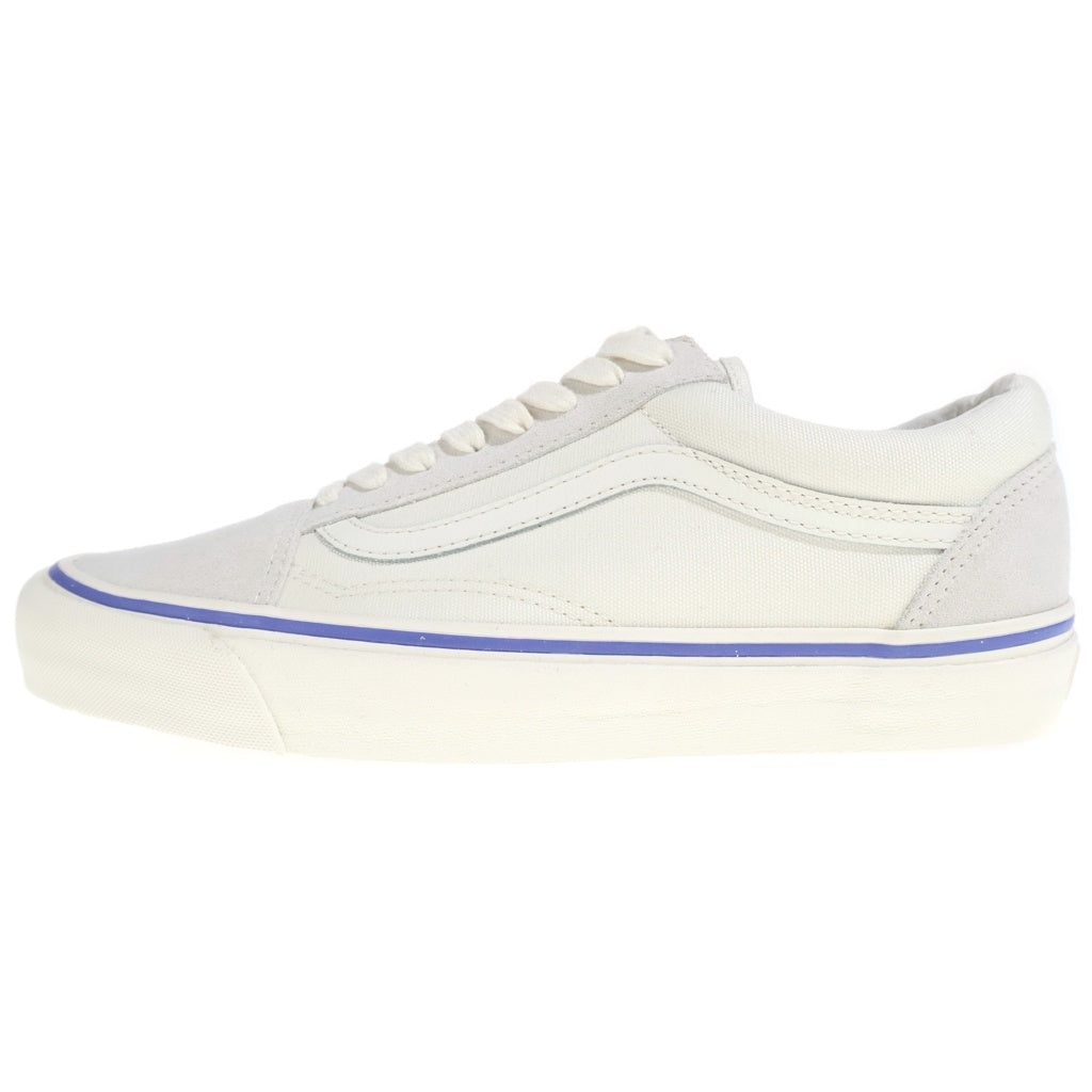 VANS(ヴァンズ) VAULT OG OLD SKOOL LX Marshmallow ボルト OG オールドスクール マシュマロ スエード ローカットスニーカー ホワイト US9.5/27.5cm VN000VOJKC0