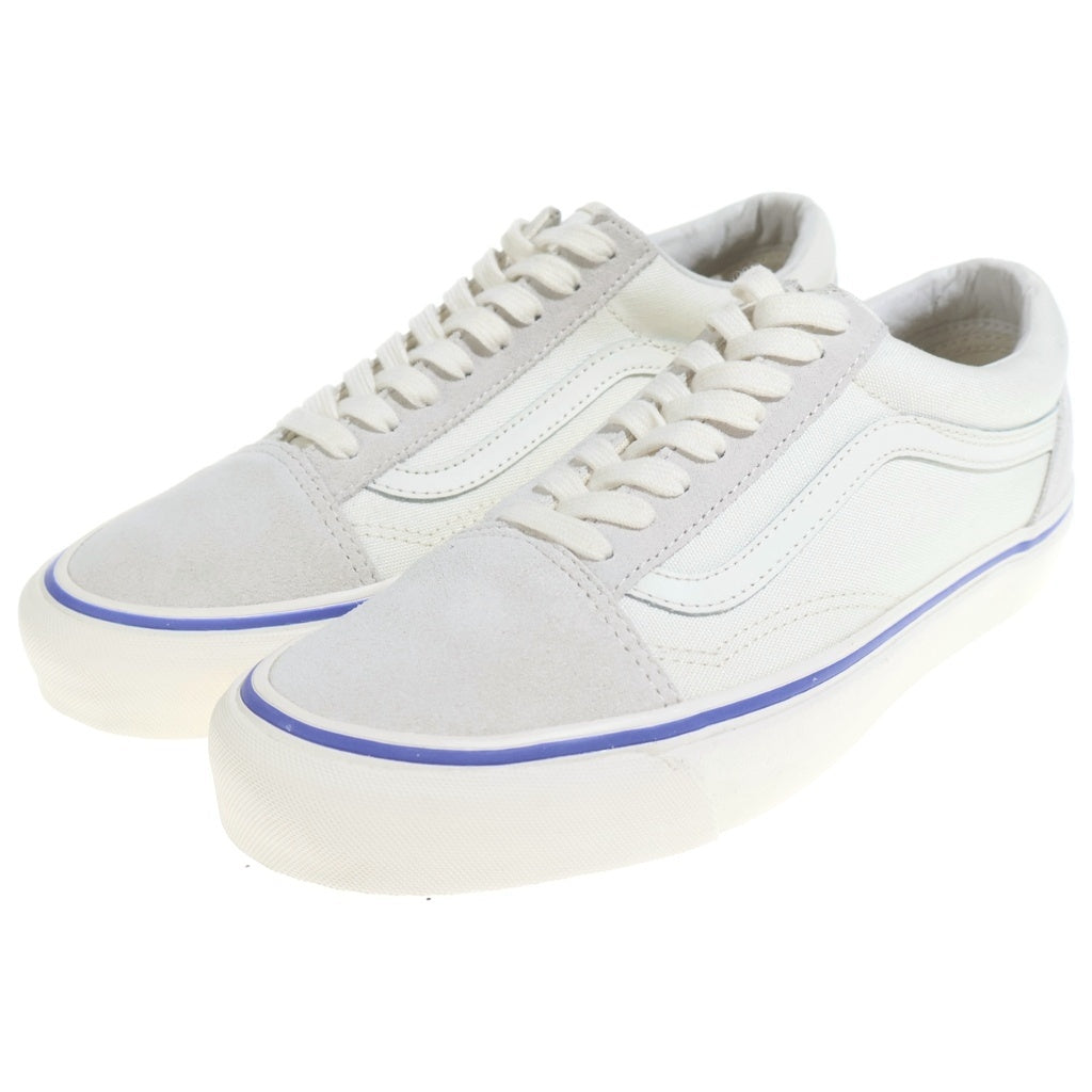 VANS(ヴァンズ) VAULT OG OLD SKOOL LX Marshmallow ボルト OG オールドスクール マシュマロ スエード ローカットスニーカー ホワイト US9.5/27.5cm VN000VOJKC0