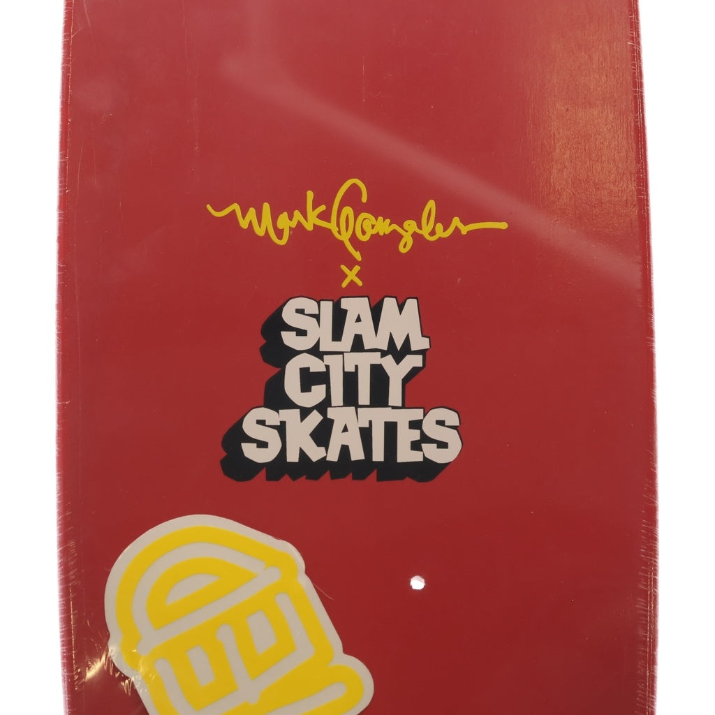 MARK GONZALES(マークゴンザレス) ×KROOKED × SLAM SITY SKATES SLAM ZAGGER Skateboard Deck クルキッド スラムシティスケーツ スラムザガー スケートボード デッキ レッド