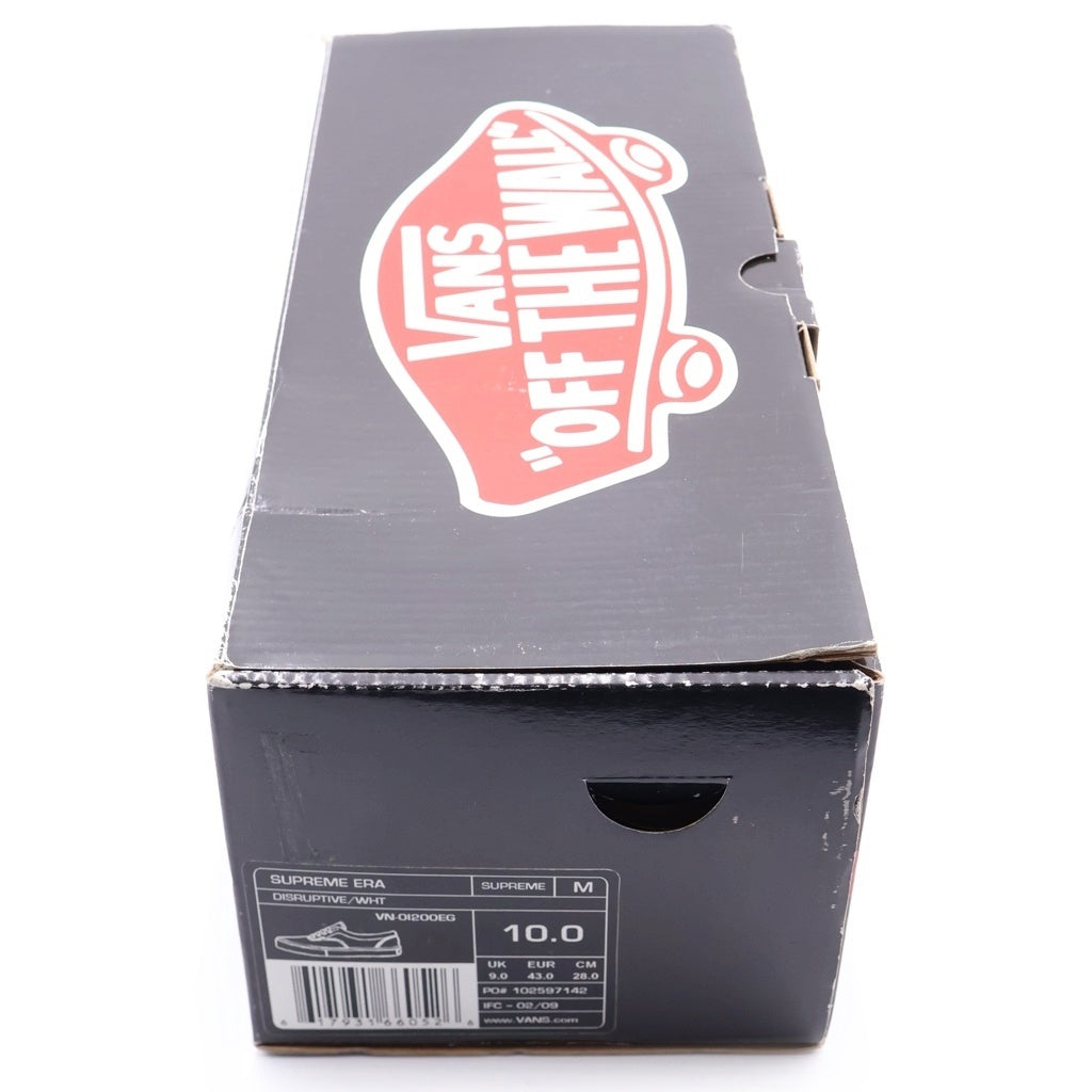SUPREME(シュプリーム) 09SS × VANS Era Disruptive バンズ エラ ディスラプティブ ローカットスニーカー ホワイト US10/28cm VN-0I200EG