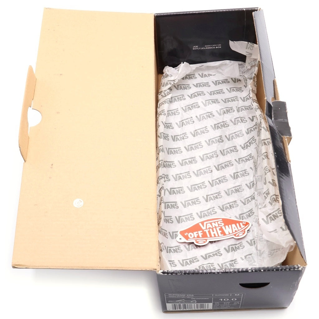 SUPREME(シュプリーム) 09SS × VANS Era Disruptive バンズ エラ ディスラプティブ ローカットスニーカー ホワイト US10/28cm VN-0I200EG
