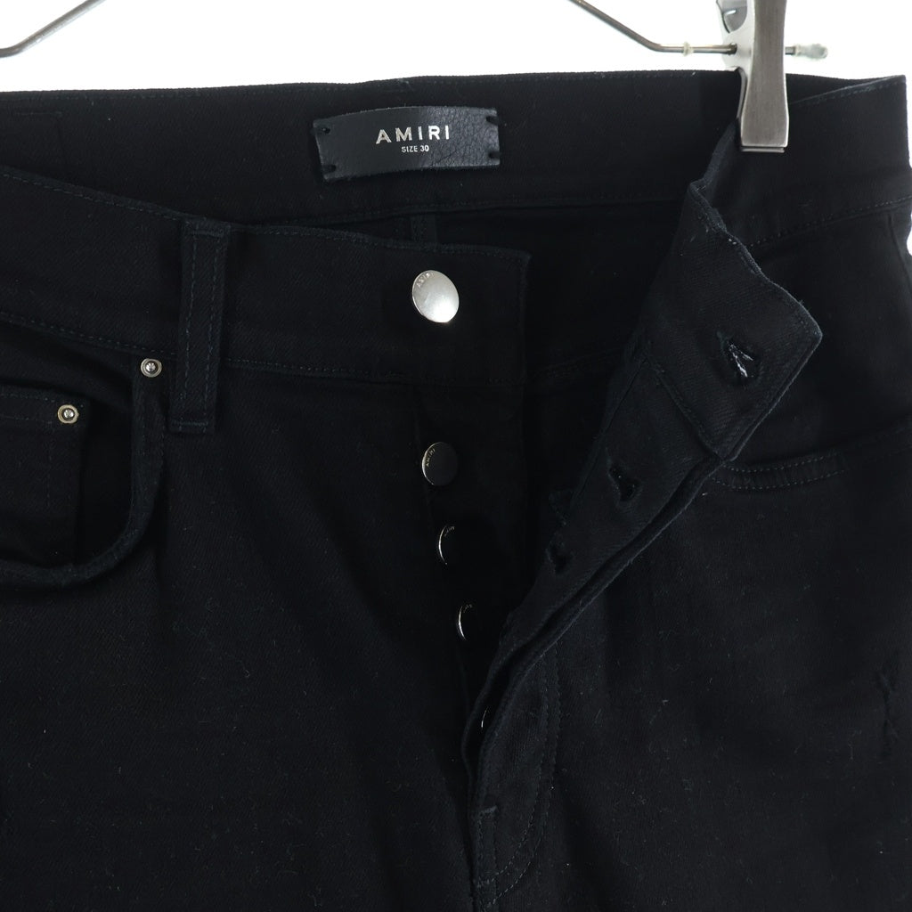 AMIRI(アミリ) Damege Skinny Denim ダメージ加工 スキニー デニムパンツ ブラック
