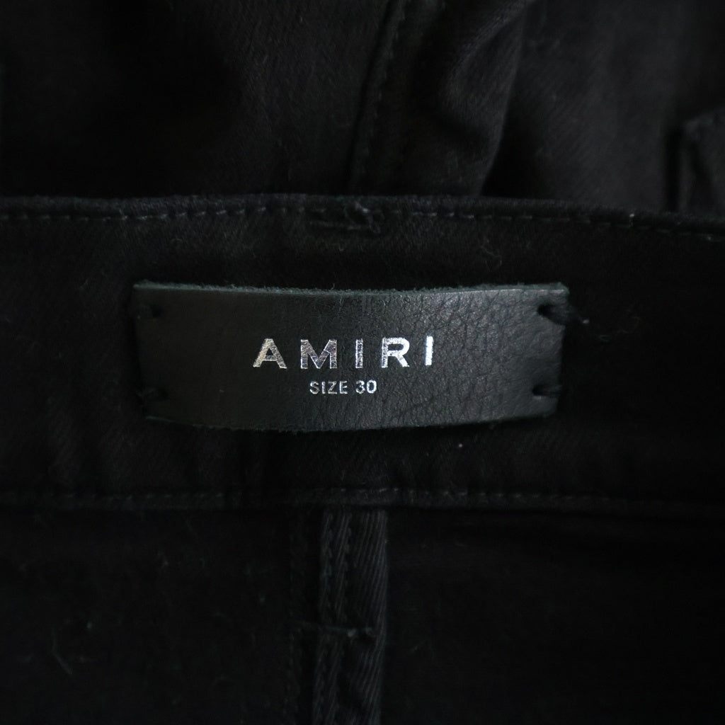 AMIRI(アミリ) Damege Skinny Denim ダメージ加工 スキニー デニムパンツ ブラック