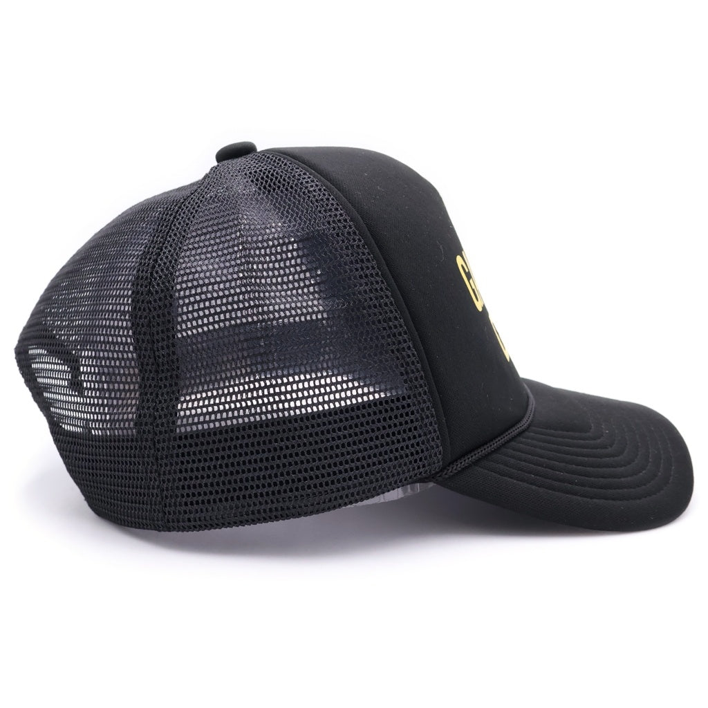 GALLERY DEPT.(ギャラリーデプト) Logo Trucker Hat ロゴ プリント トラッカー キャップ ブラック