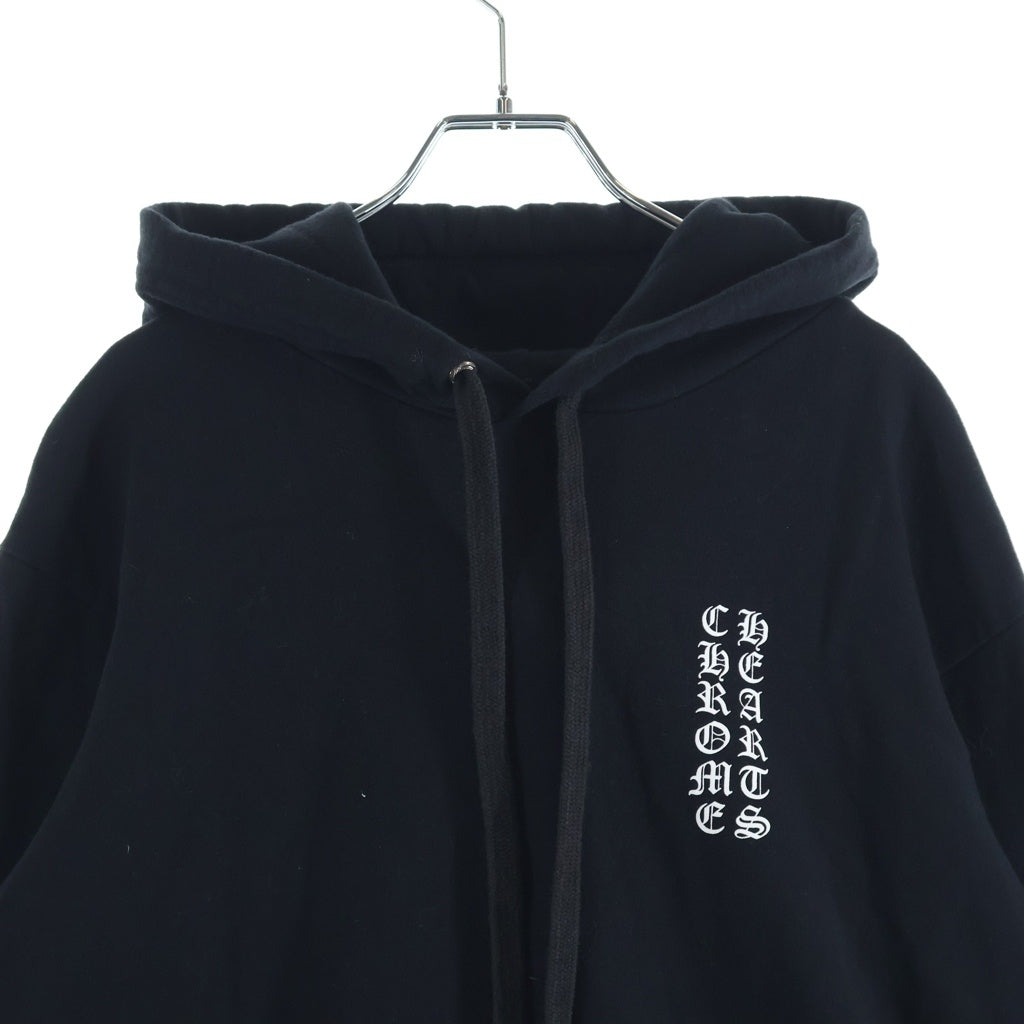CHROME HEARTS(クロムハーツ) Arm Flame Pullover Hoodie アームフレイム CHプラス スウェット プルオーバーパーカー ブラック