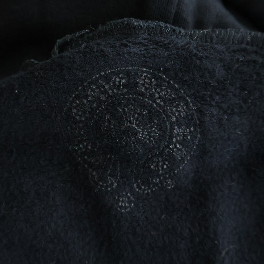 CHROME HEARTS(クロムハーツ) Arm Flame Pullover Hoodie アームフレイム CHプラス スウェット プルオーバーパーカー ブラック