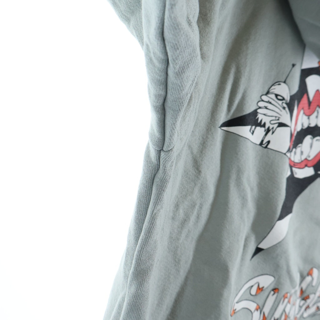 CHROME HEARTS(クロムハーツ) ×MATTY BOY PPO SUGGEST SPACE GRY HD PLVR マッティボーイ プリント スウェットプルオーバーパーカー グレー
