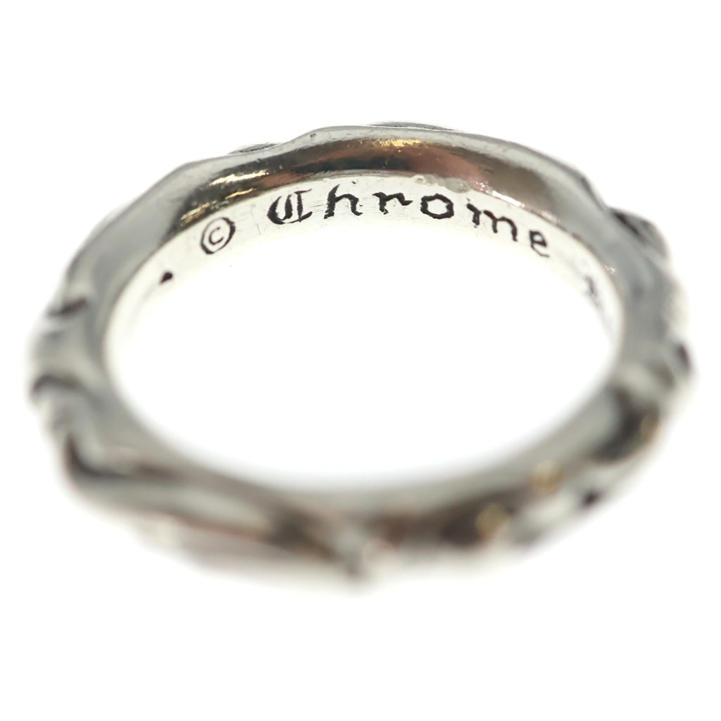 CHROME HEARTS(クロムハーツ) SCRL BAND スクロールバンド リング シルバー BCA351