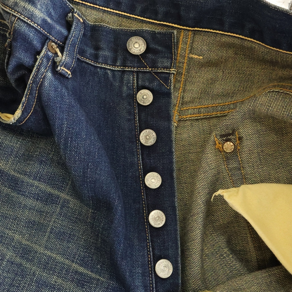 Levi's VINTAGE CLOTHING(リーバイス ビンテージ クロージング) 90S VINTAGE 復刻 501XX 55モデル ボタンフライ ストレートデニム パンツ インディゴ