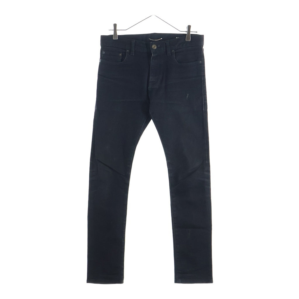 SAINT LAURENT PARIS(サンローランパリ) ジッパーフライ スリムストレート デニムパンツ スキニー ブラック 315401 YUD59