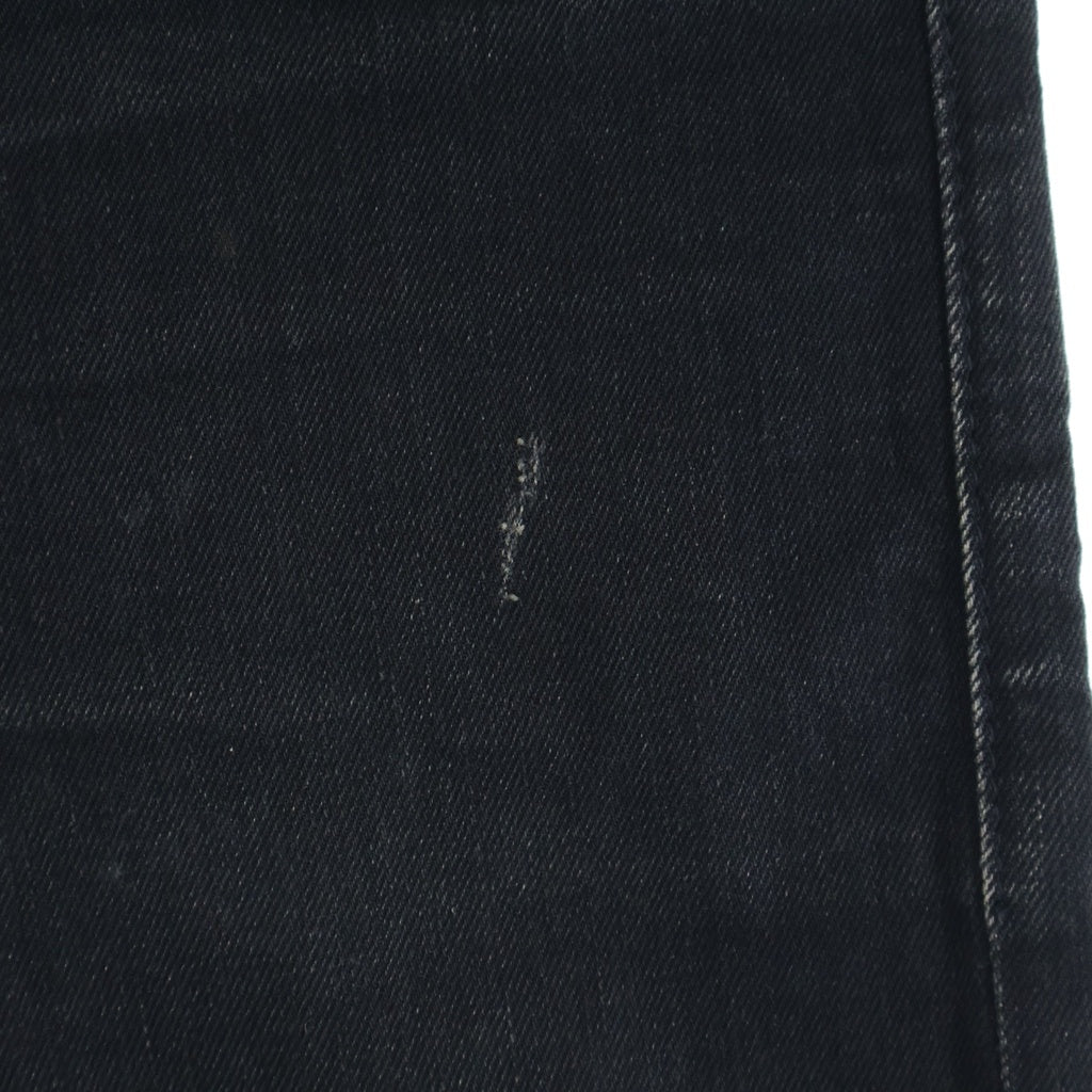 SAINT LAURENT PARIS(サンローランパリ) ジッパーフライ スリムストレート デニムパンツ スキニー ブラック 315401 YUD59