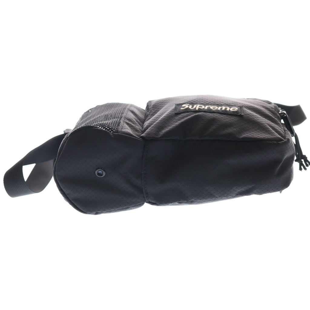 SUPREME(シュプリーム) 22SS Side Bag ナイロン ドリンクホルダー ショルダー サイドバッグ ブラック