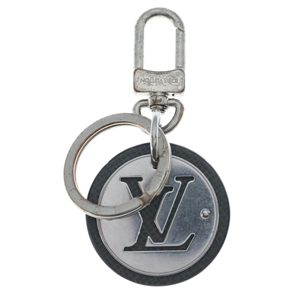 LOUIS VUITTON(ルイヴィトン) LV サークル バックチャーム キーホルダー シルバー