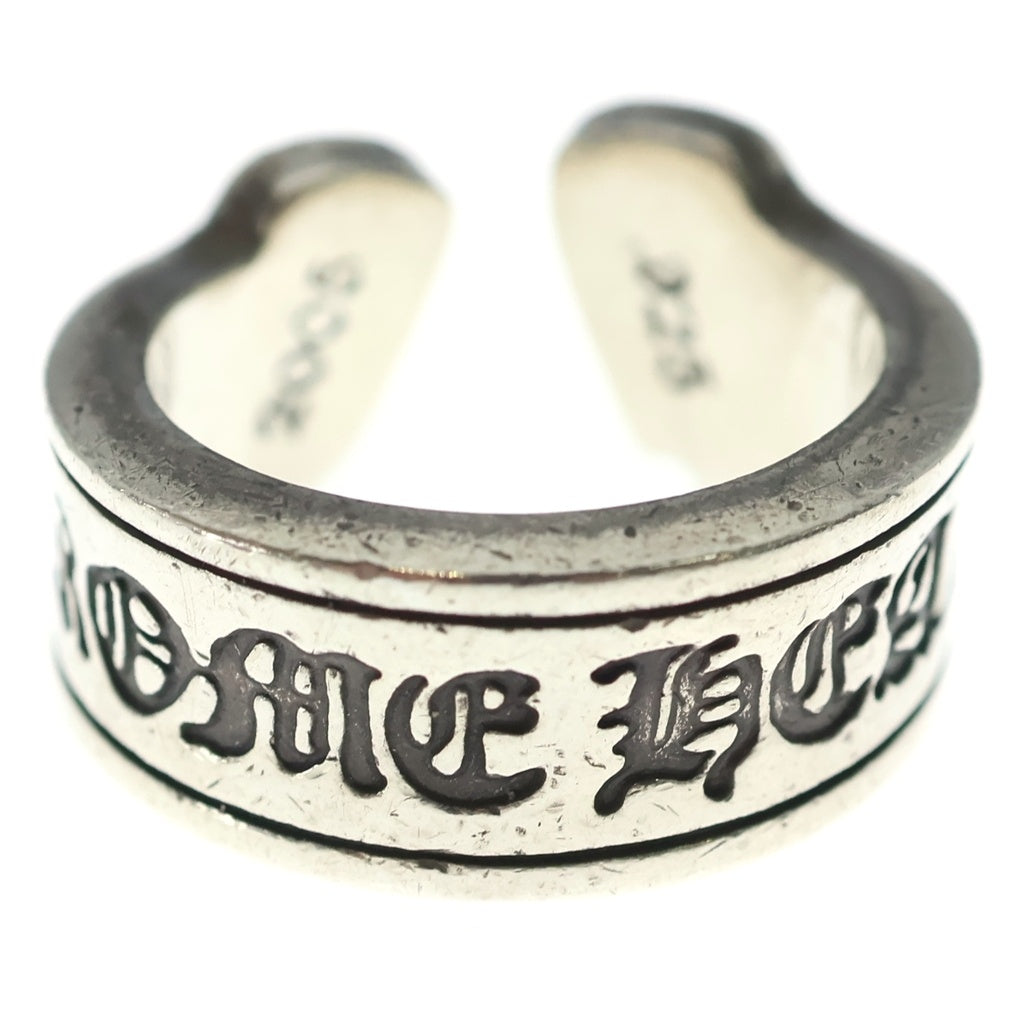 CHROME HEARTS(クロムハーツ) LG SCROLL LABEL ラージスクロールラベル リング シルバーBCA383