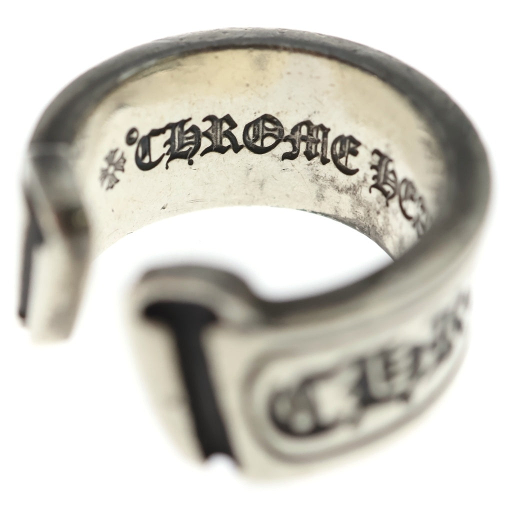 CHROME HEARTS(クロムハーツ) LG SCROLL LABEL ラージスクロールラベル リング シルバーBCA383