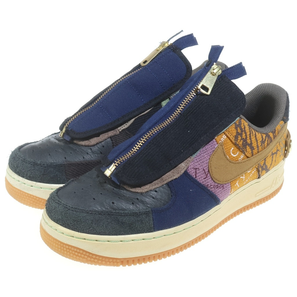 NIKE(ナイキ) ×TRAVIS SCOTT AIR FORCE 1 LOW CACTUS JACK トラヴィススコット エアフォース1 カクタスジャック ローカットスニーカー マルチ US9/27cm CN2405‐900