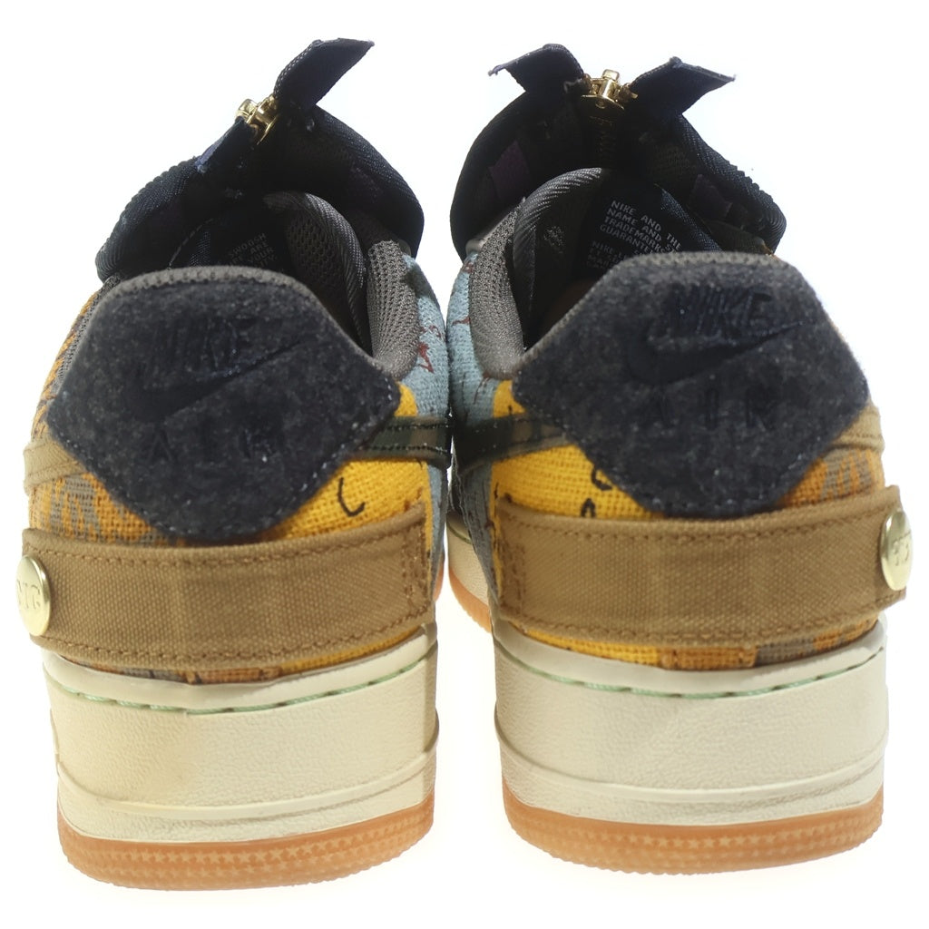 NIKE(ナイキ) ×TRAVIS SCOTT AIR FORCE 1 LOW CACTUS JACK トラヴィススコット エアフォース1 カクタスジャック ローカットスニーカー マルチ US9/27cm CN2405‐900