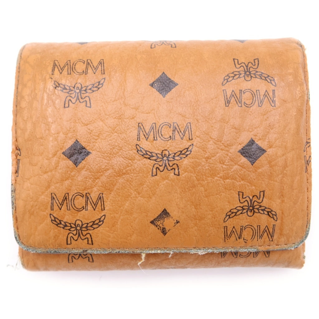 MCM(エム シー エム) Aren Vietos Small Wallet アーレンヴィエトス スモールウォレット ブラウン レディース