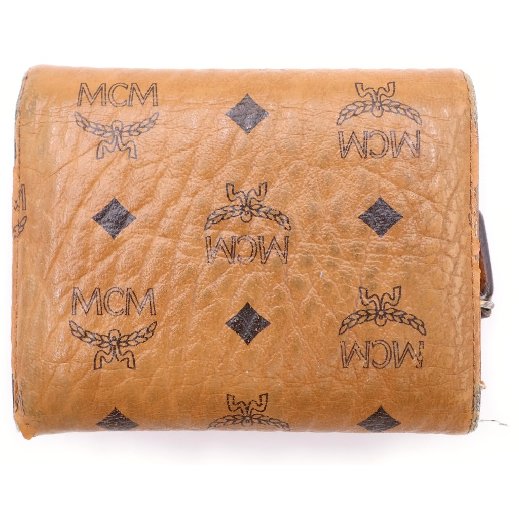 MCM(エム シー エム) Aren Vietos Small Wallet アーレンヴィエトス スモールウォレット ブラウン レディース