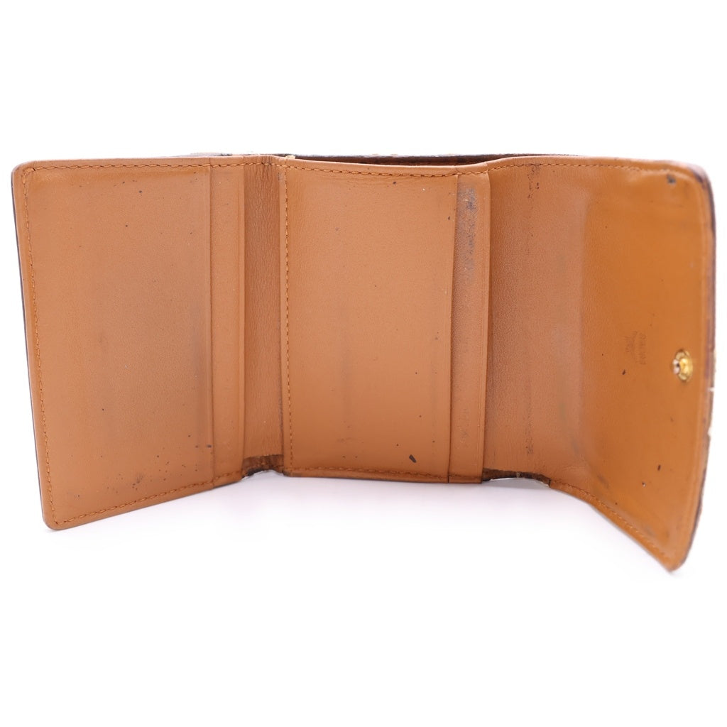 MCM(エム シー エム) Aren Vietos Small Wallet アーレンヴィエトス スモールウォレット ブラウン レディース
