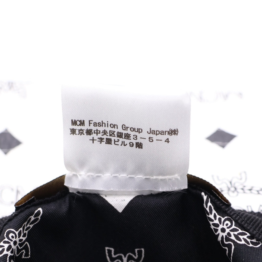 MCM(エム シー エム) PVC Patterned Bucket Hat ロゴプリント パターン