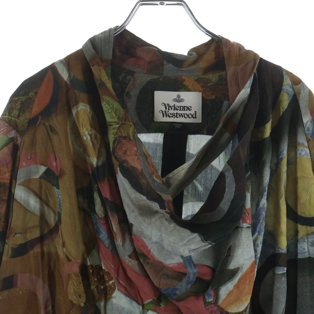 Vivienne Westwood(ヴィヴィアンウエストウッド) ハルス カラー スカーフ シャツ マルチ レディース